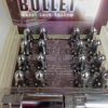PORCAS CROMADAS ANTI-FURTO P/RODAS MOD. BALA - C/16 E 2 CHAVE