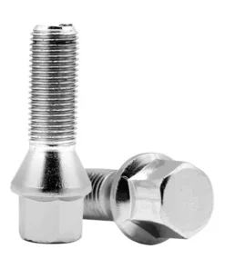 PARAFUSO CROMADO P/RODA MINI COOPER / BMW - Jg 20 Pçs