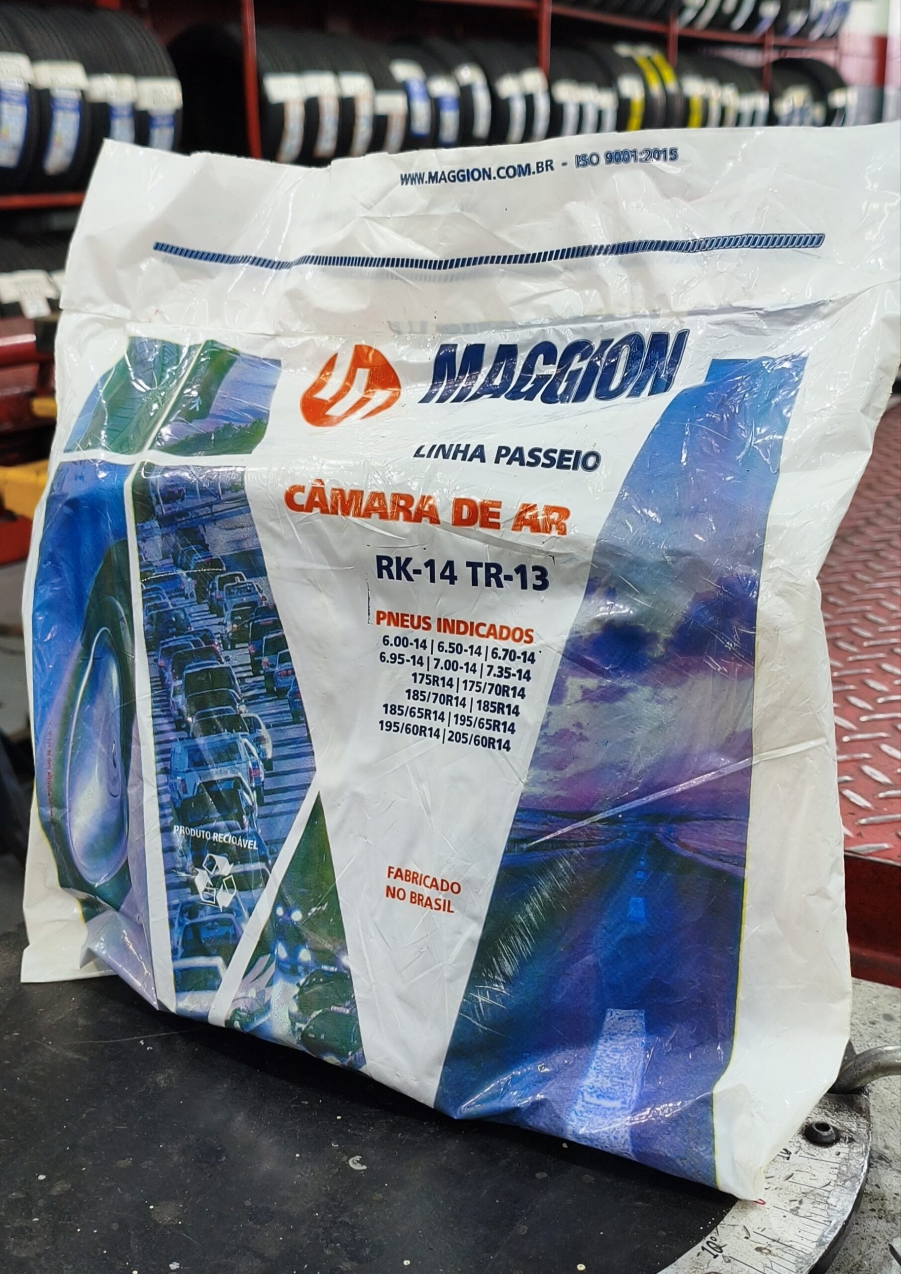 CAMARA DE AR PNEU RK-14 TR-13 MAGGION - Unidade